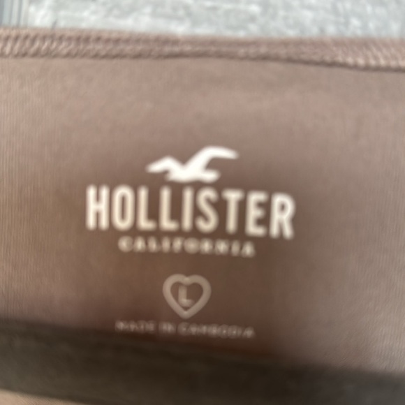 Hollister Women's Brown Ruched Top - Picture 3 of 6